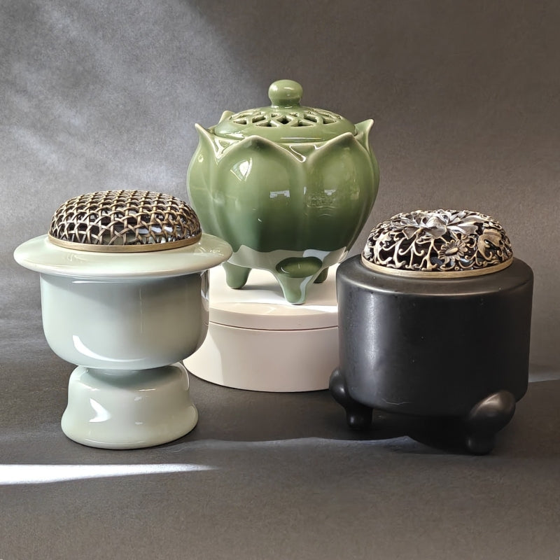 Electric Incense Heaters-Fire Flower-Green Lotus and more