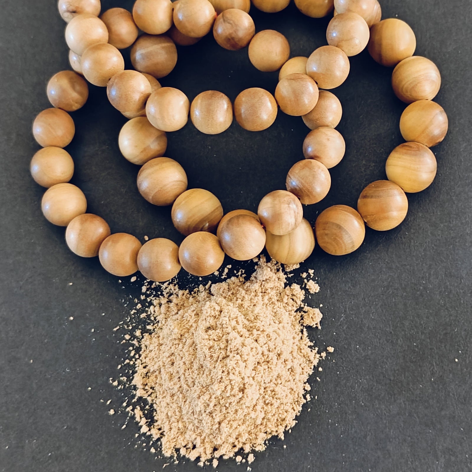 Sandalwood Powder-BEAD WASTE! Mysore Quality-Santalum Album, Indonesia-A Classic aroma with an extra layer of sustainability.