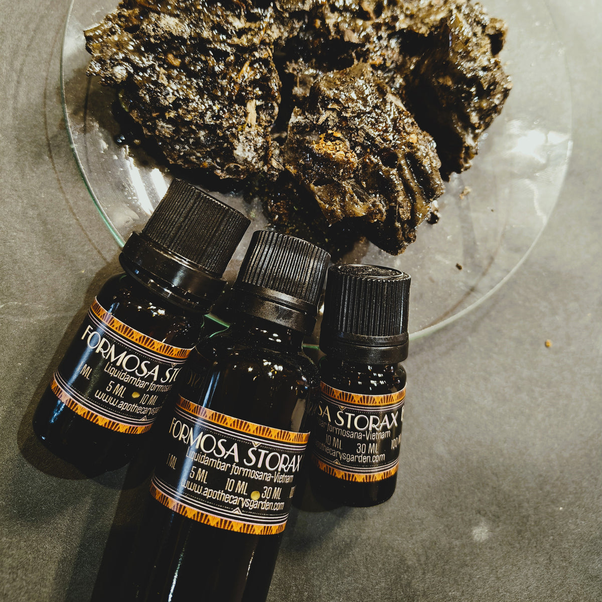 Storax Essential Oil-Amber & Honey Aroma with floral and fruity notes