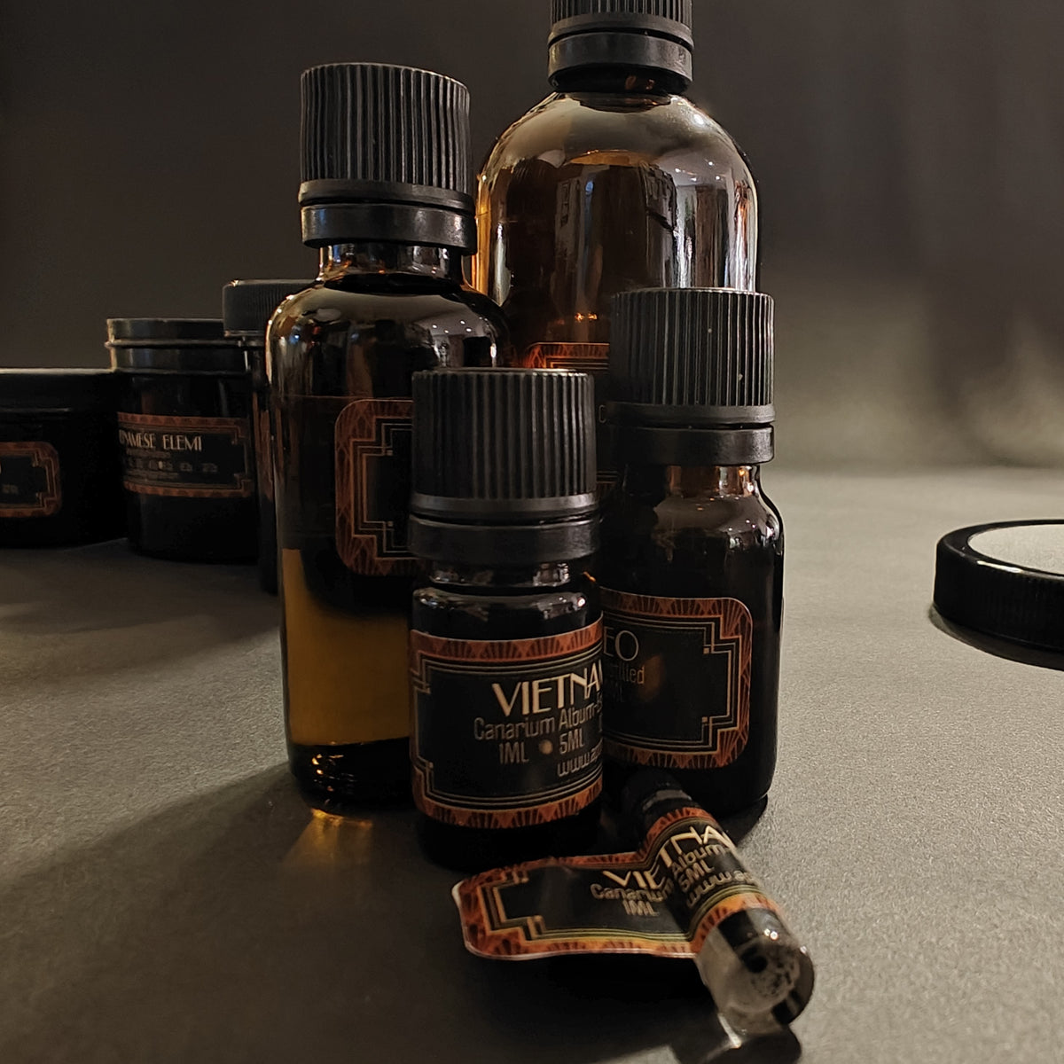 Vietnam Elemi Essential Oil-Canarium Album-Vietnam-Artisan distilled