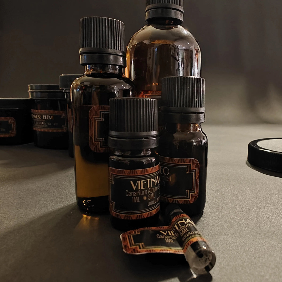 Vietnam Elemi Essential Oil-Canarium Album-Vietnam-Artisan distilled
