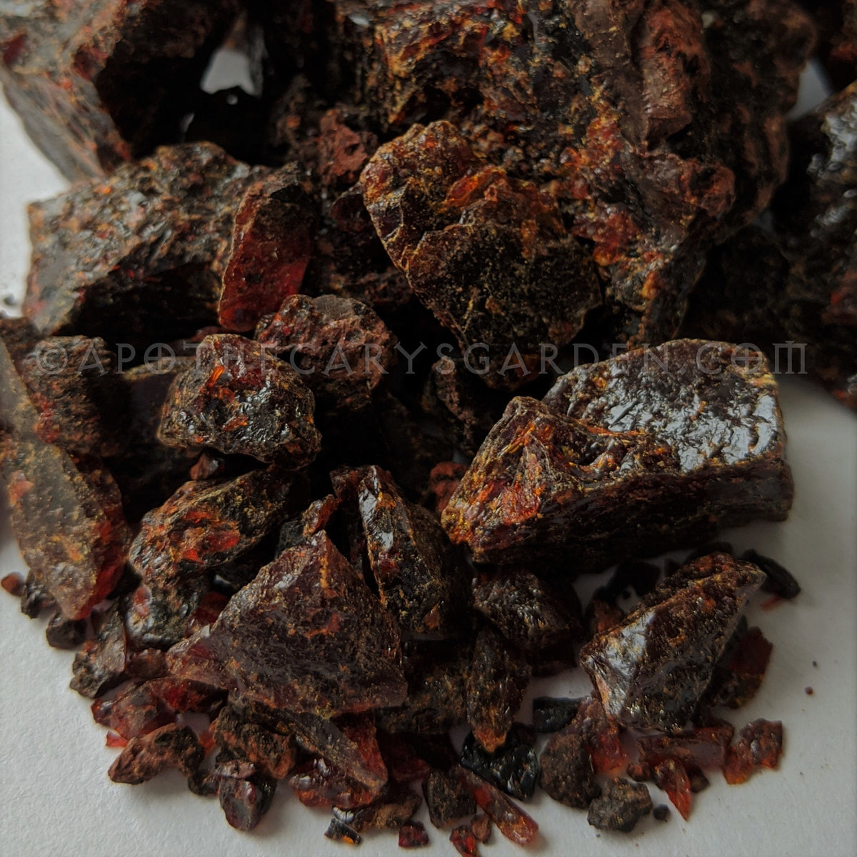 Xanthorrhoea resin, Australian Grass tree resin, Gum Acaroid, Yakka. Sustainably harvested-Australia