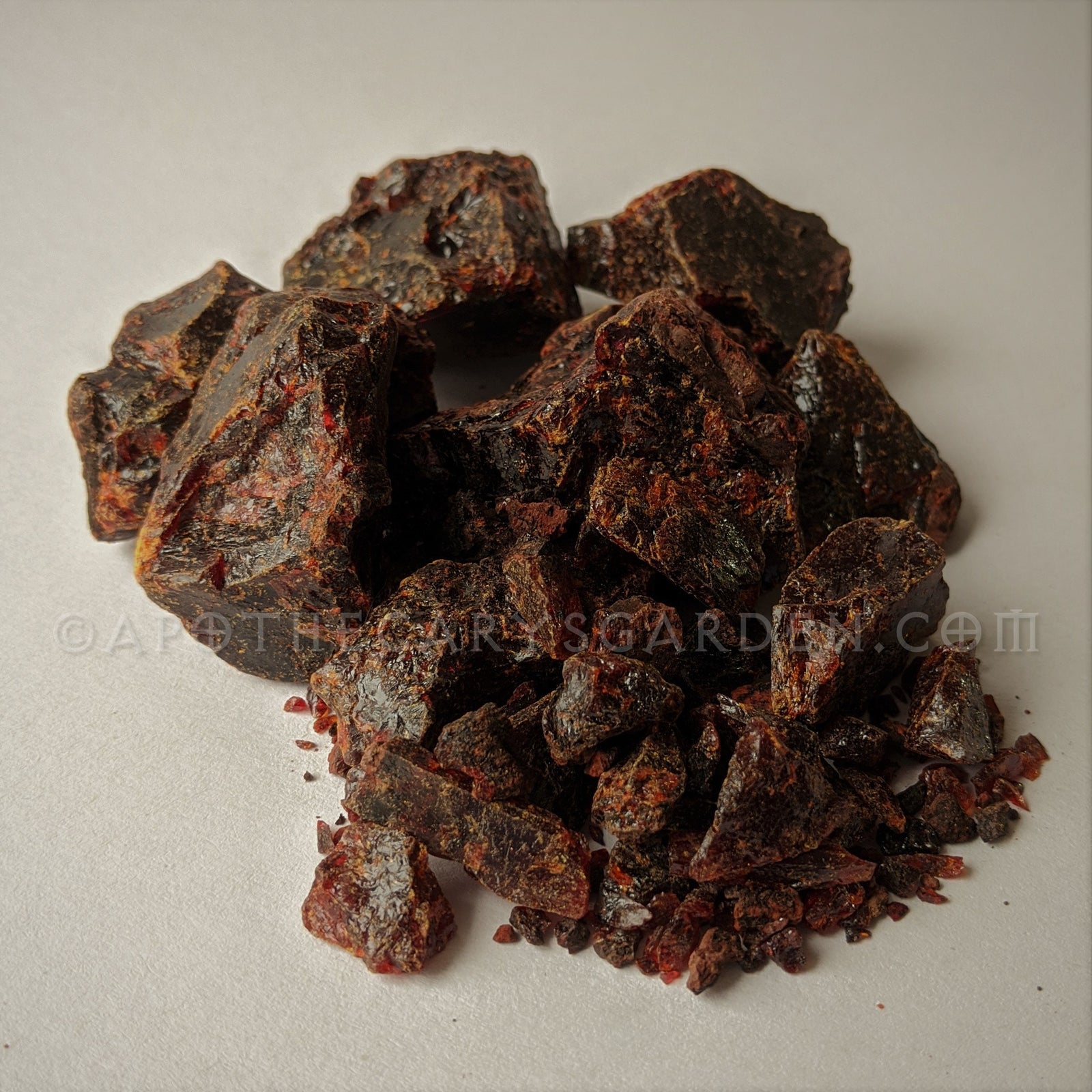 Xanthorrhoea resin, Australian Grass tree resin, Gum Acaroid, Yakka. Sustainably harvested-Australia