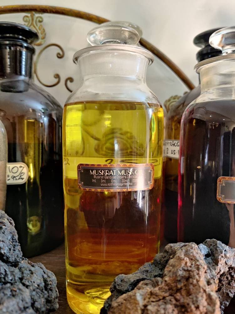 Muskrat Musk Oil- Musk-Aphrodisiac-A Natural White musk