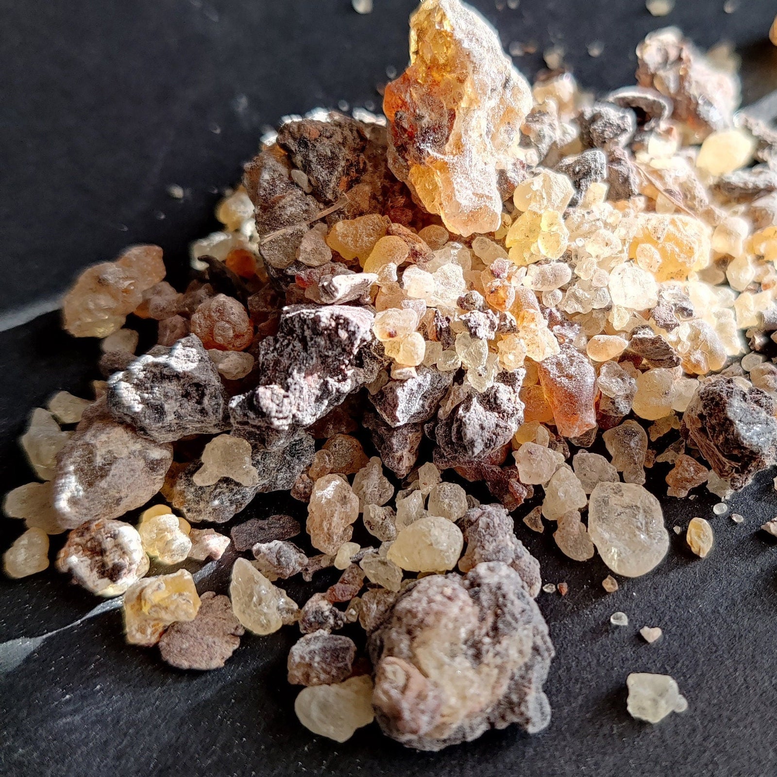 Frankincense Socotrana-Extremely RARE!- Limited supply-Socotra/Yemen. A rare Frankincense for incense and perfume. Boswellia socrotrana.