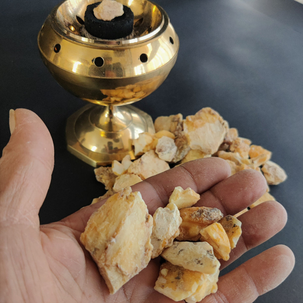 RARE! -Benzoin Sumatrana-Sustainable Harvest-Natural Floral notes-Styrax Sumatrana-Northern Sumatra-Grade A Almonds