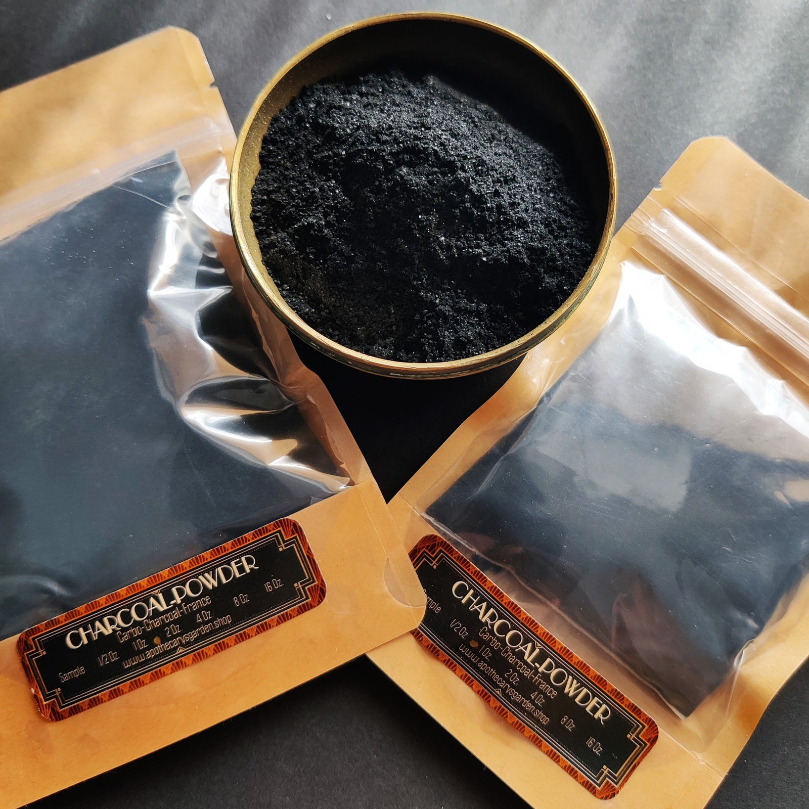 Charcoal Powder-Beech Wood-Sustainable-For incense making-Crafts & Art