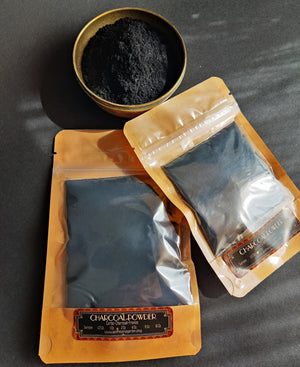 Charcoal Powder-Beech Wood-Sustainable-For incense making-Crafts & Art