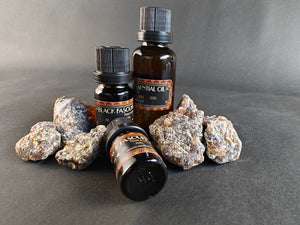 Black Fasoukh Essential oil-Exotic, Smooth & Sweet-Artisan distilled-For perfume, Aromatherapy and Folk Magic