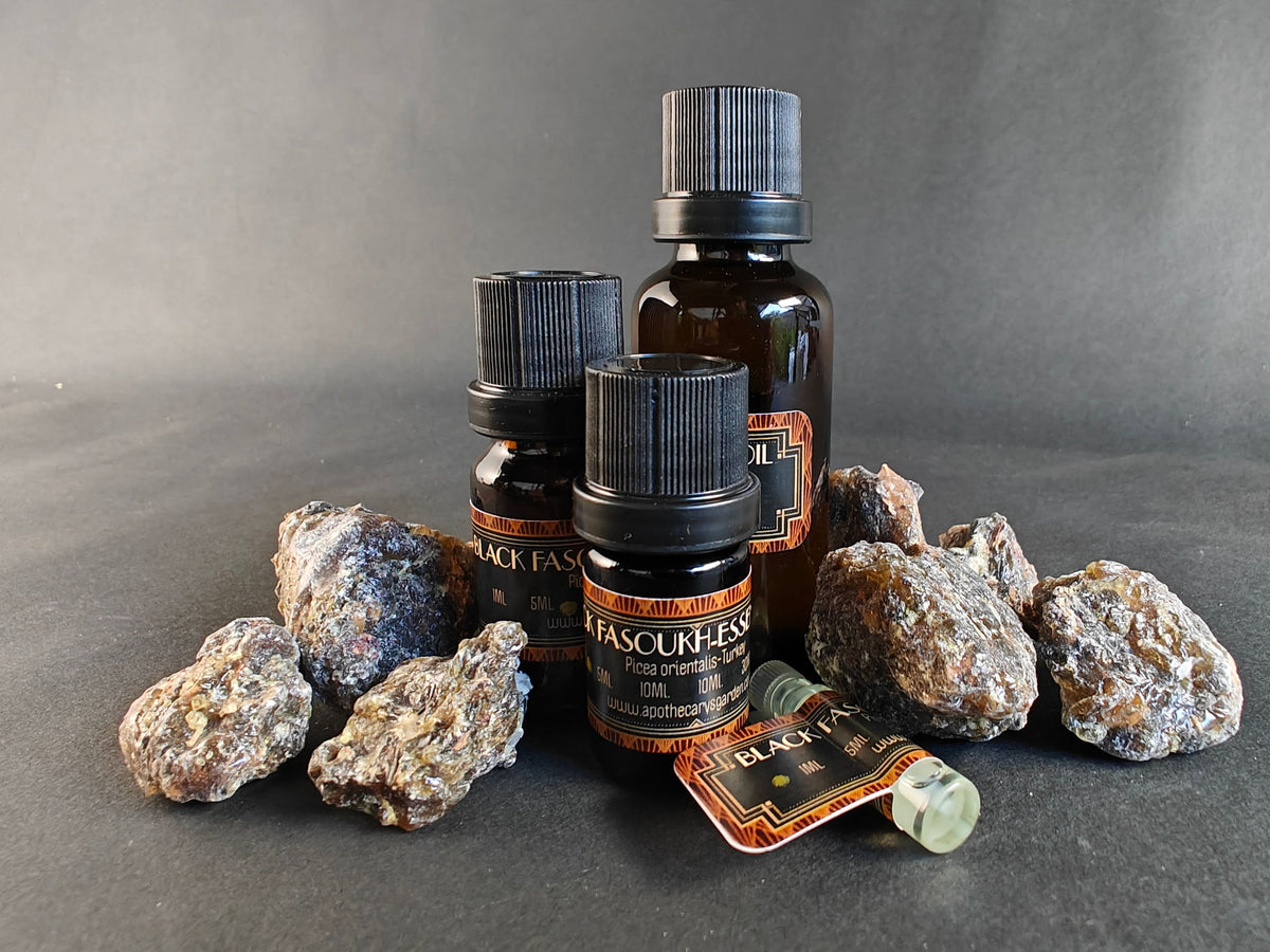 Black Fasoukh Essential oil-Exotic, Smooth &amp; Sweet-Artisan distilled-For perfume, Aromatherapy and Folk Magic