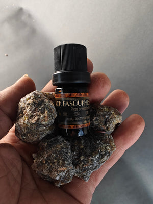 Black Fasoukh Essential oil-Exotic, Smooth & Sweet-Artisan distilled-For perfume, Aromatherapy and Folk Magic
