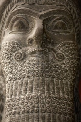 Babylonian Beard Wax-BACK IN STOCK-A nourishing beard and Moustache styling balm with the amber aroma of Frankincense &amp; Labdanum resins.